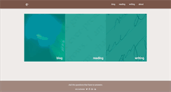 Desktop Screenshot of ericrochester.com